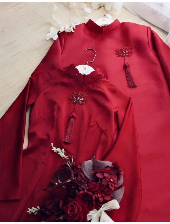 ÁO DÀI CÔ DÂU AD 04