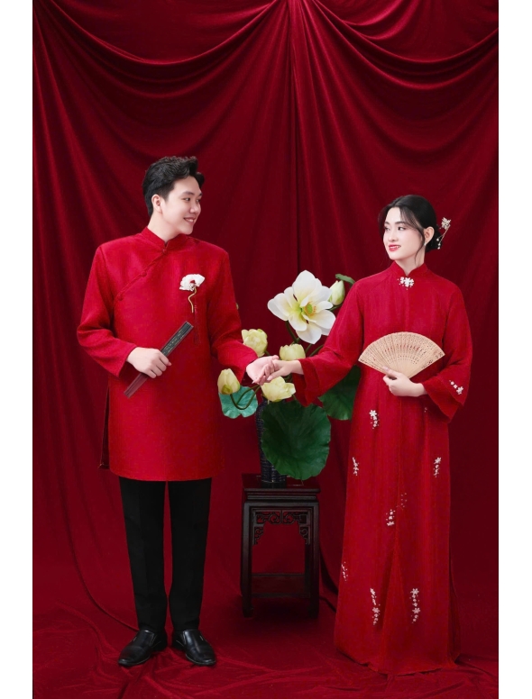 ÁO DÀI CÔ DÂU AD 02