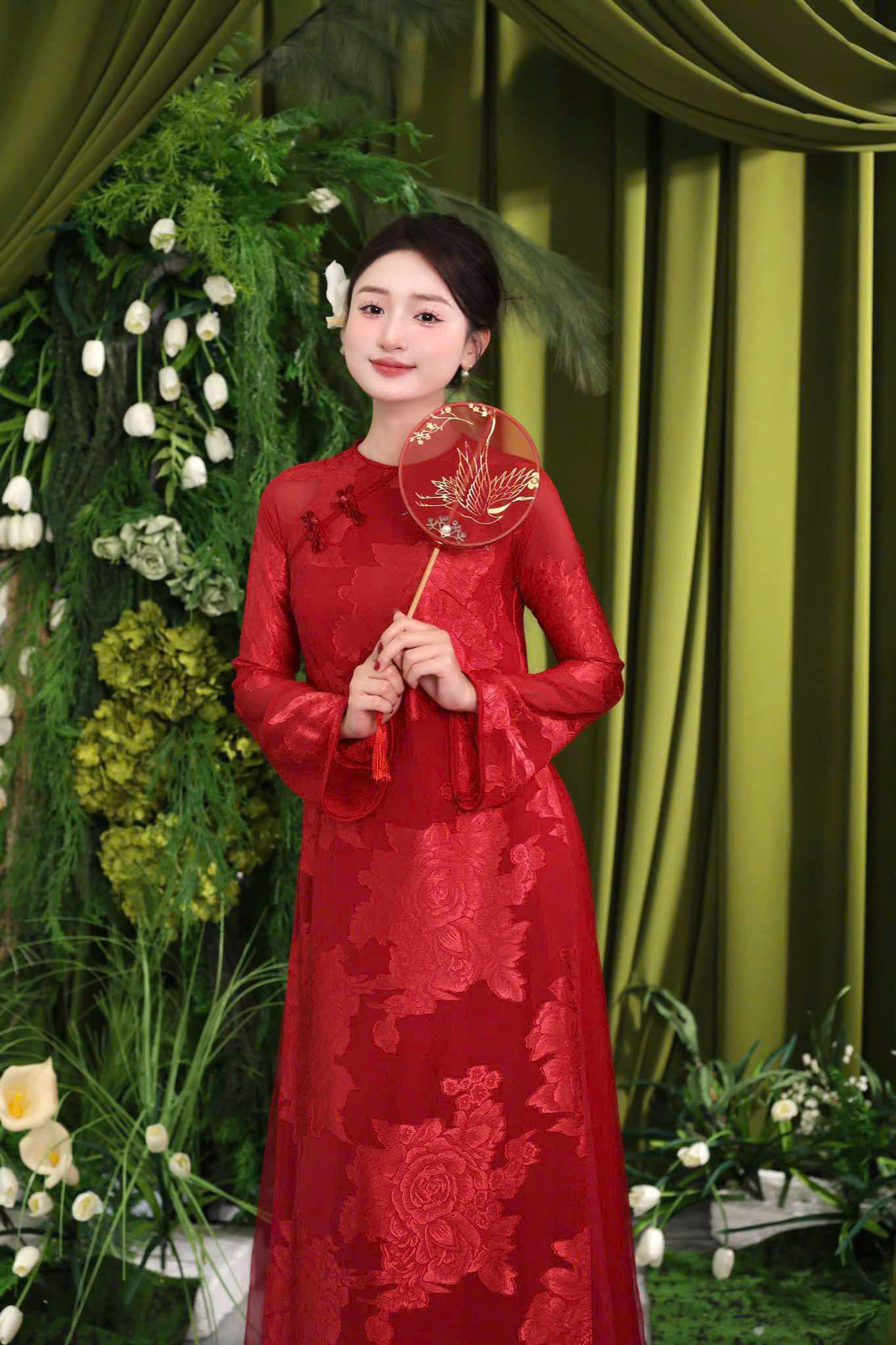 ÁO DÀI CÔ DÂU AD 05